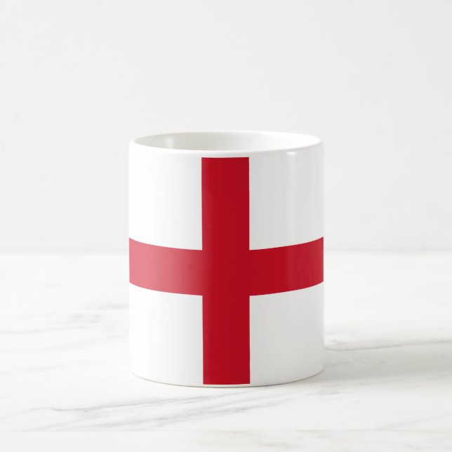 England Flagga Kaffemugg (Center)