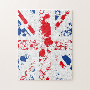 ENGLAND FLAGGA KCALIMA, effekt av Masanser Pussel