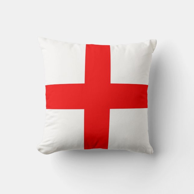 England flagga kudde (Framsida)