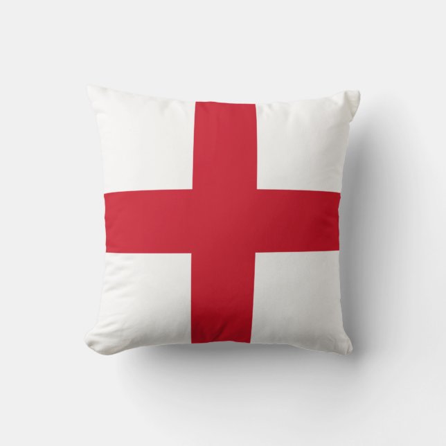 England Flagga Kudde (Framsida)