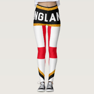 England Flagga Leggings