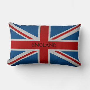 England Flagga Lumbarkudde