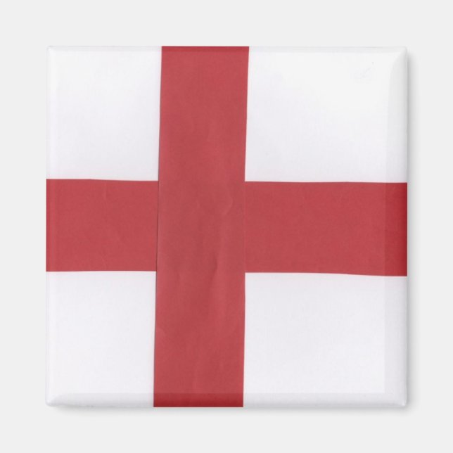 England Flagga Magnet (Framsidan)