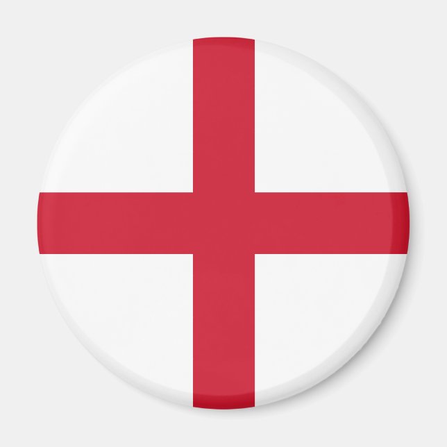 England Flagga Magnet (Framsidan)
