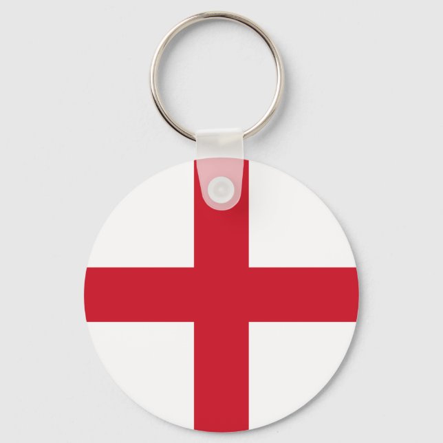 England Flagga Nyckelring (Framsida)