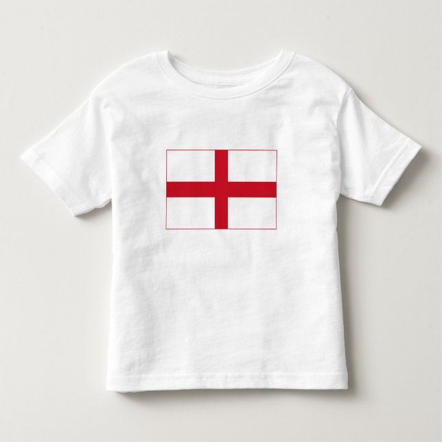 England Flagga T Shirt (Framsida)