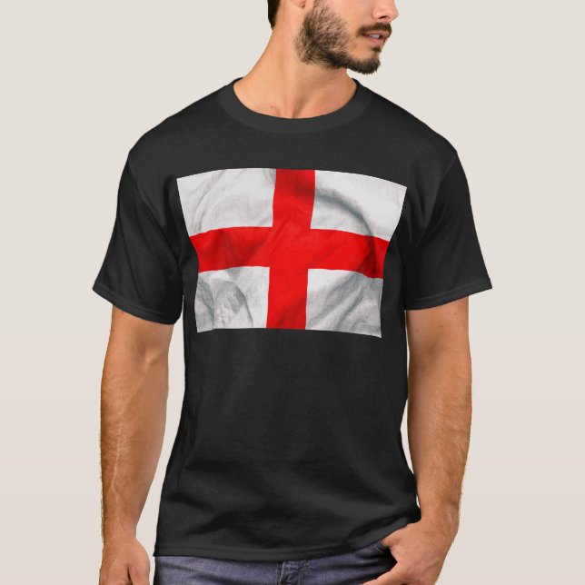 England Flagga Tee Shirt (Framsida)
