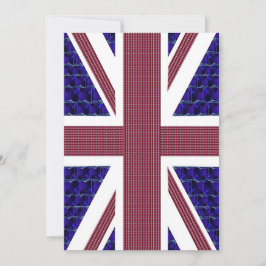  England Flagga, Underbara Storbritannien Flagga Inbjudningar