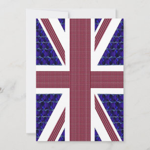  England Flagga, Underbara Storbritannien Flagga Inbjudningar