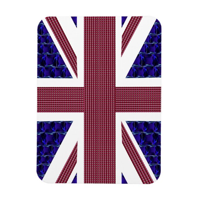 England Flagga, Underbara Storbritannien Flagga Magnet (Vertikal)