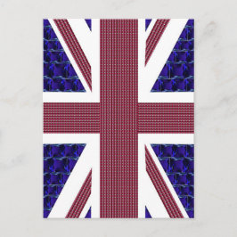 England Flagga, Underbara Storbritannien Flagga Vykort