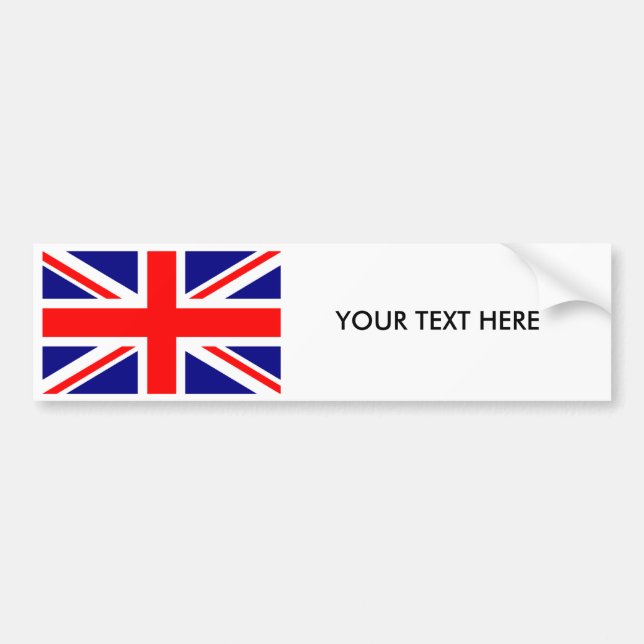 ENGLAND FLAGGAbildekal Bildekal (Framsidan)