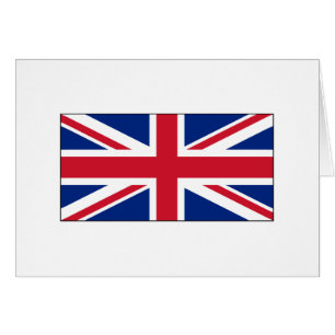 England FLAGGAinternationell Hälsningskort