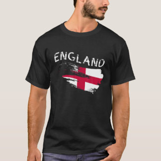 England Football Fan English Futbol Squad Britain T Shirt