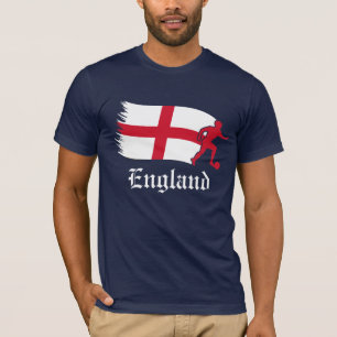 England Football Flagga Tröja