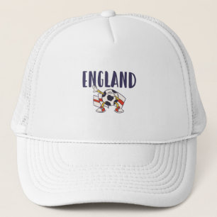 England Football Fläkt Shirt English Flagga Keps