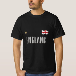 England Football Fläkt Shirt English Flagga T