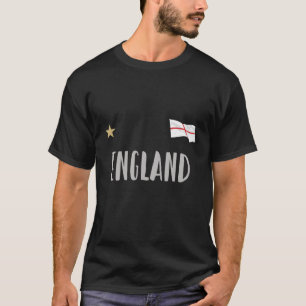 England Football Fläkt Shirt English Flagga T Shirt