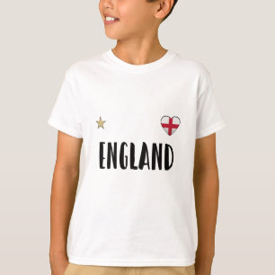England Football Fläkt Shirt English Flagga T Shirt