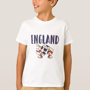 England Football Fläkt Shirt English Flagga T Shirt