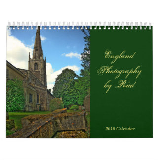 England för 2010 kalender fotografi