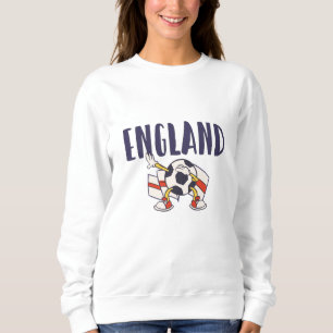 England Fotboll Fan T-shirt Engelsk Flagga