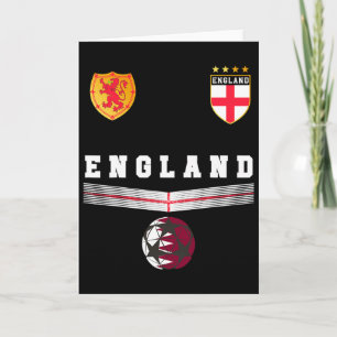 England Fotboll Fans Jersey engelska flagga fotbol Kort