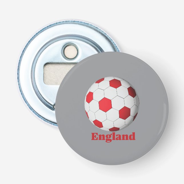 England Fotboll, Flasköppnare (Framsidan)