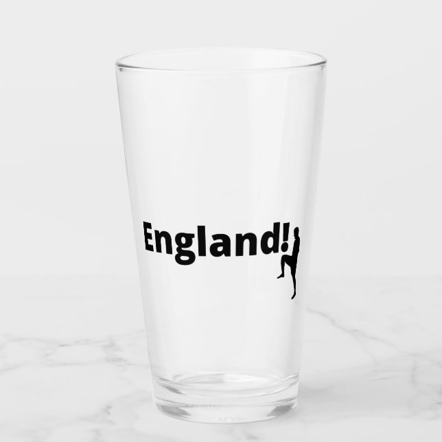 England fotboll glaskopp (Framsida)