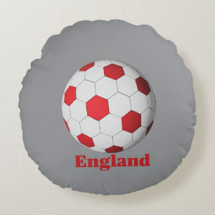 England Fotboll Rund Kudde