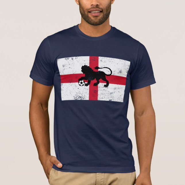 England fotboll tee shirt (Framsida)