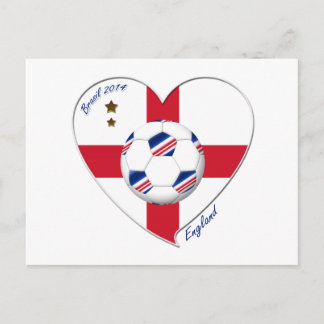 "ENGLAND" - fotbollsgrupp. Fútbol de Inglaterra 20 Vykort