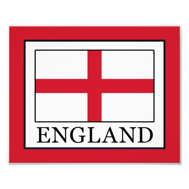 England Fototryck (Framsidan)