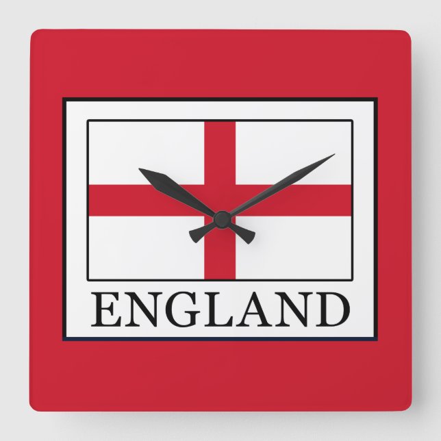 England Fyrkantig Klocka (Framsida)