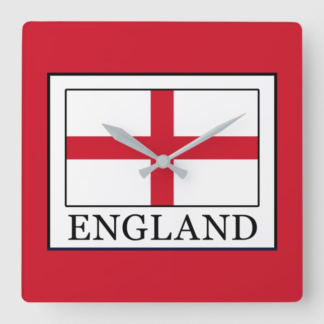 England Fyrkantig Klocka (Framsida)
