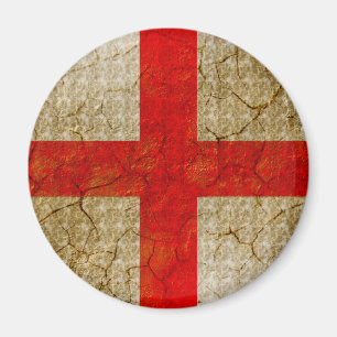 England Grungeflagga Magnet