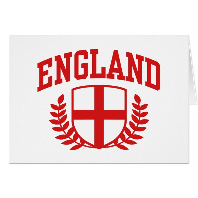 England Hälsningskort (Framsidan Horizontal)