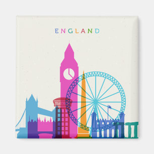 England horisont magnet