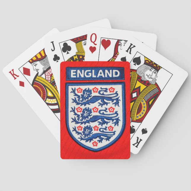 England Internationellt Fotbollsklubb  Casinokort (Baksidan)