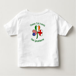 England Ireland USA Shamrock Flagga Personlig T Shirt