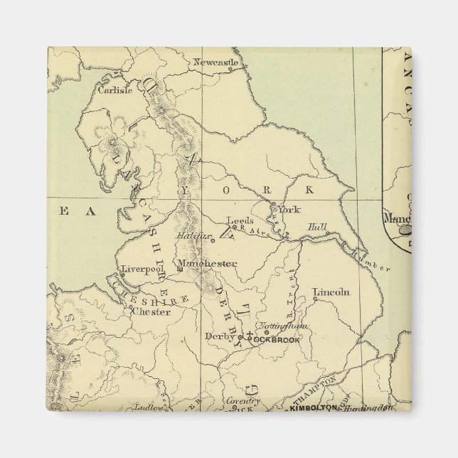 England, Irland Magnet (Framsidan)