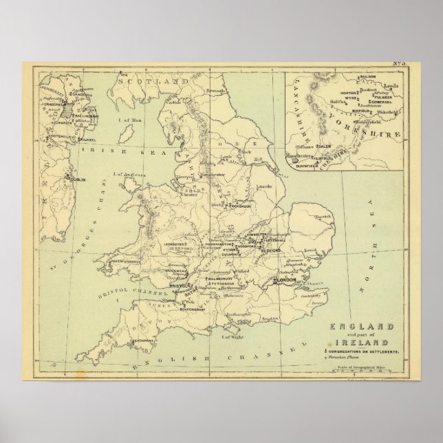 England, Irland Poster (Framsidan)