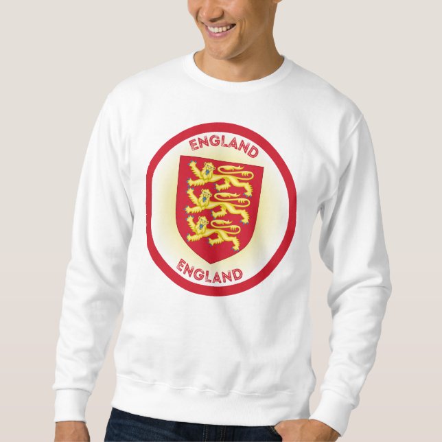 England Jackar av Arm Circle Shape Lång Ärmad Tröja (Framsida)