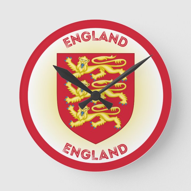 England Jackar av Arm Circle Shape Rund Klocka (Framsida)