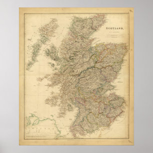 England karta poster