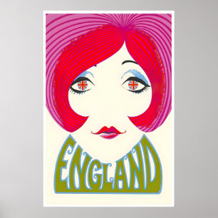England Konst London Tryck Engelska Resa Affisch