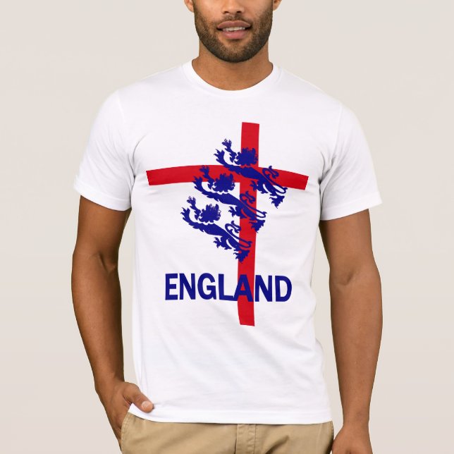 England kunglig standard och St George kor Tee (Framsida)