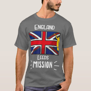 England Leeds Mormon LDS Uppdrag Missionär Gift T Shirt