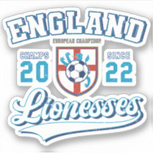 England Lionesses Champions 2022 College Style