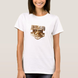 England Lionesses Guld T-Shirt